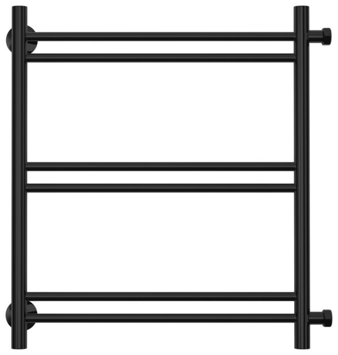 Стилье Водяной полотенцесушитель 500x500, Версия-Б1, 17611-5050 цвет: черный