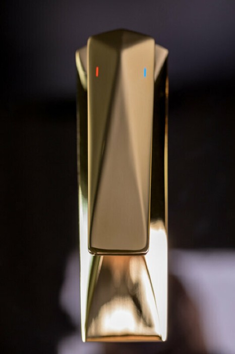 Смеситель для раковины, золото, Venturo Boheme 381