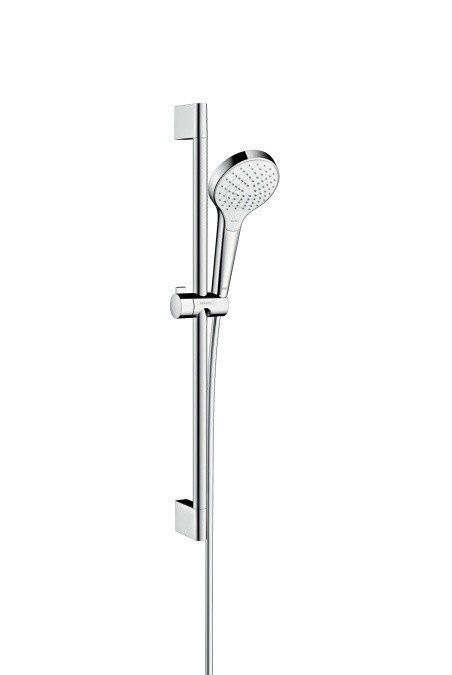 Душевой гарнитур 110 со штангой 65см Croma Select S Hansgrohe, белый, хром арт. 26565400