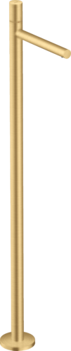 Смеситель для раковины Uno Axor, шлифованное золото арт. 45037250