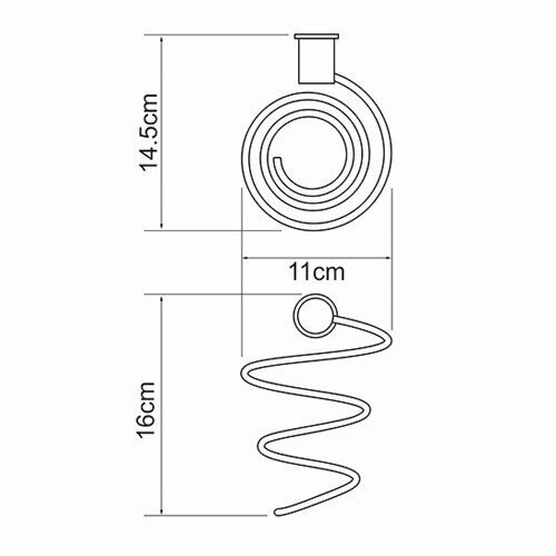 Держатель фена WasserKRAFT арт. K-1080B