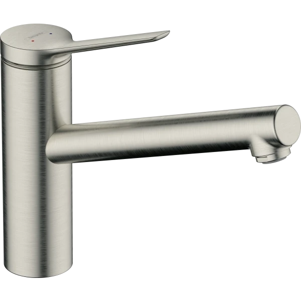 Смеситель для кухни, с поворотным изливом, Hansgrohe Zesis M33, нержавеющая сталь арт. 74802800