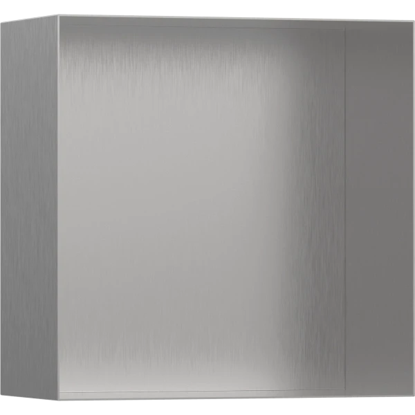 Настенный короб с открытой рамой, 30х30х14 см, Hansgrohe XtraStoris Minimalistic, сталь арт. 56079800