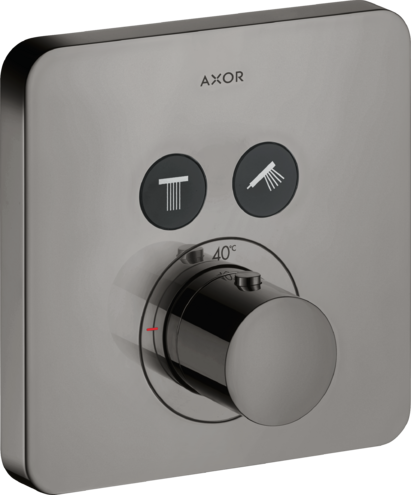 Термостат для душа ShowerSelect Axor, полированный черный хром арт. 36707330