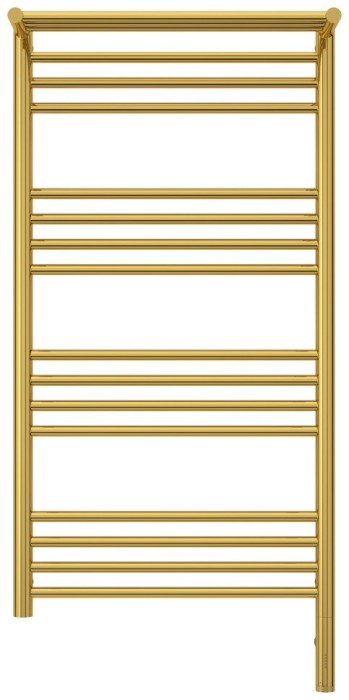 Сунержа Электрический полотенцесушитель 1000x500, Богема 3.0 с 1 полкой, 03-5807-1050 цвет: золото