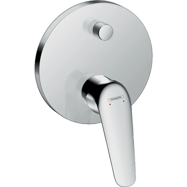 Смеситель для ванны скрытого монтажа, Hansgrohe Novus, хром арт. 71045000