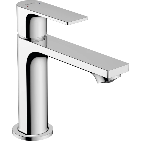 Смеситель для раковины со сливным гарнитуром, Hansgrohe Rebris E, хром арт. 72557000