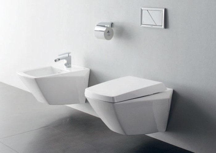 Подвесное биде, подвесной, Jewelhex TOTO, BW682B цвет: белый