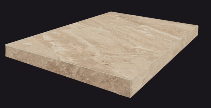 Ступень портофино беж угловая левая 33x45 Coliseum Gres Portofino арт. 620070000954