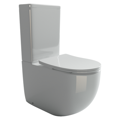 Унитаз с бачком и сиденьем Ceramicanova Metropol, белый арт. CN4001