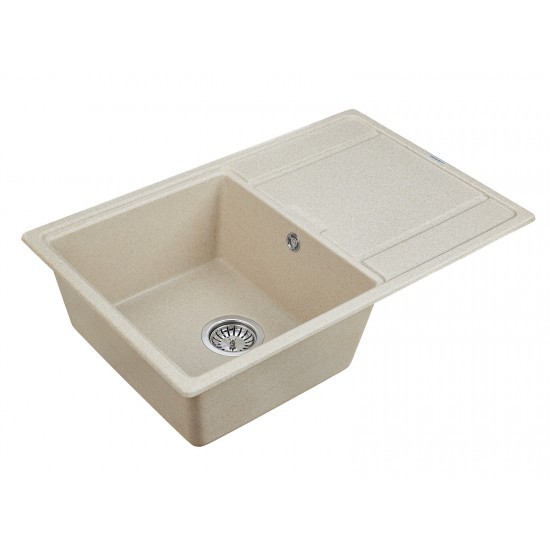 Мойка для кухни гранит 780х500 Paulmark FLUGEN 50-780, бежевый - PM217850-BE