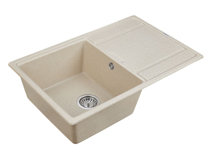 Мойка для кухни гранит 780х500 Paulmark FLUGEN 50-780, бежевый - PM217850-BE