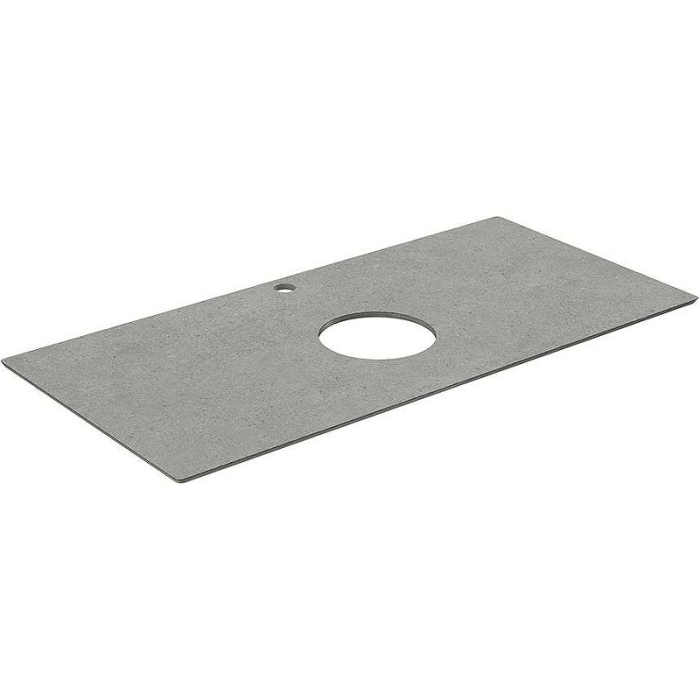 Столешница из керамогранита Фондамента 100см, Plaza Kerama Marazzi, серый - PL5.DL500920R\100