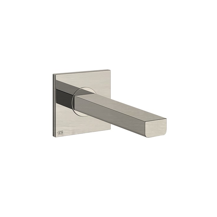 Излив для ванны, комбинируемый с удаленным управлением, Gessi Emporio Via manzoni, finox brushed nickel арт. 38725#149