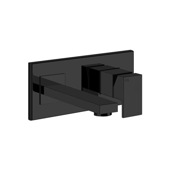 Смеситель для раковины, встраиваемый, однорычажный, излив 146мм, Gessi Rettangolo, black xl арт. 44840#299