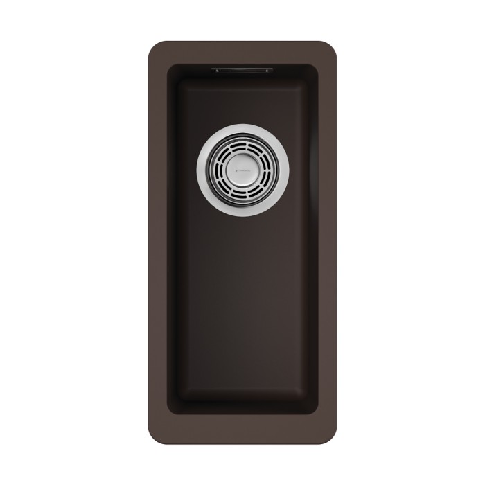Кухонная мойка Omoikiri Kata 20-U-DC Artgranit, цвет темный шоколад арт. 4993374