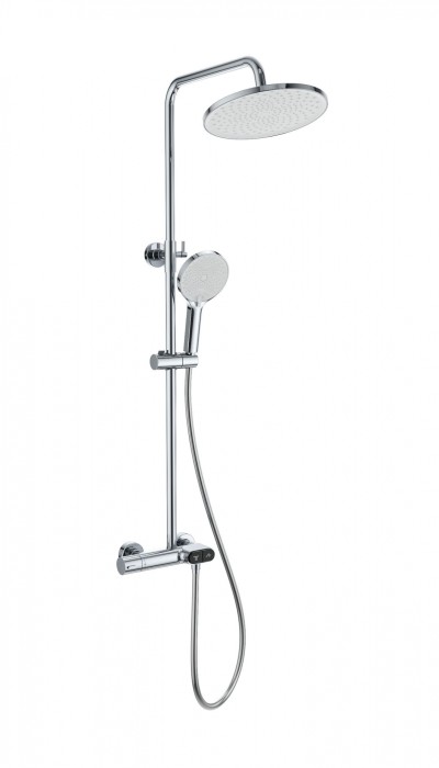 Душевая система с термостатом, Wonzon &amp; Woghand Muse, WW-B2091-A-CR цвет: хром