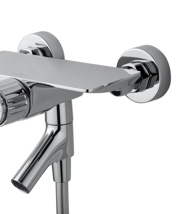 Смеситель для ванны с душем, Wonzon & Woghand Click, WW-FE05L221-CR цвет: хром