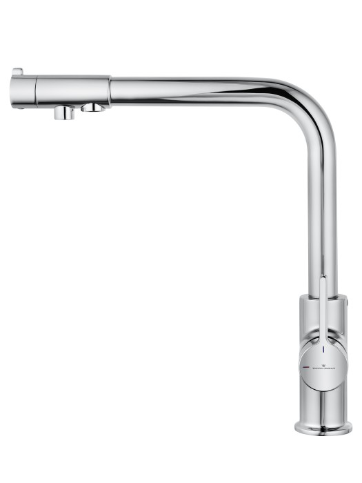 Смеситель для кухни c подключением фильтра, Wonzon & Woghand, WW-88458008-CR цвет: хром