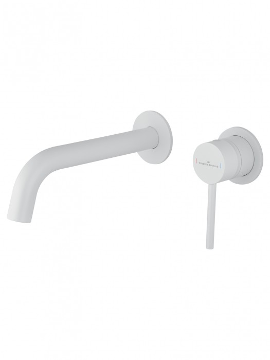 Смеситель для раковины встраиваемый, Wonzon &amp; Woghand Stick, WW-88869017-MW цвет: белый