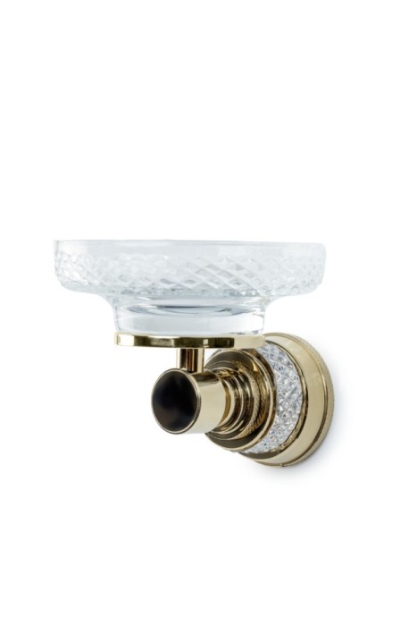Настенная мыльница gold, Boheme Aura_acc - 10243-G