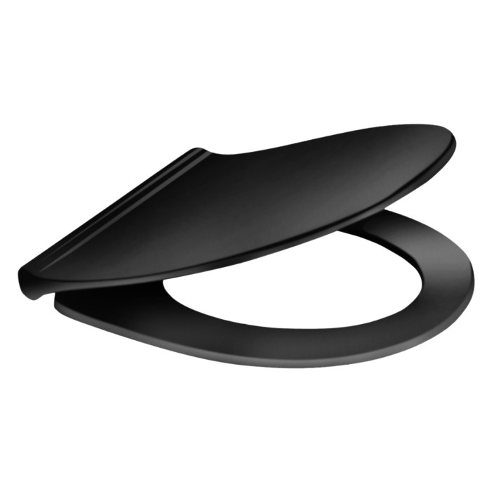 Сиденье для унитаза Berges Real Slim SO black  арт. 010403