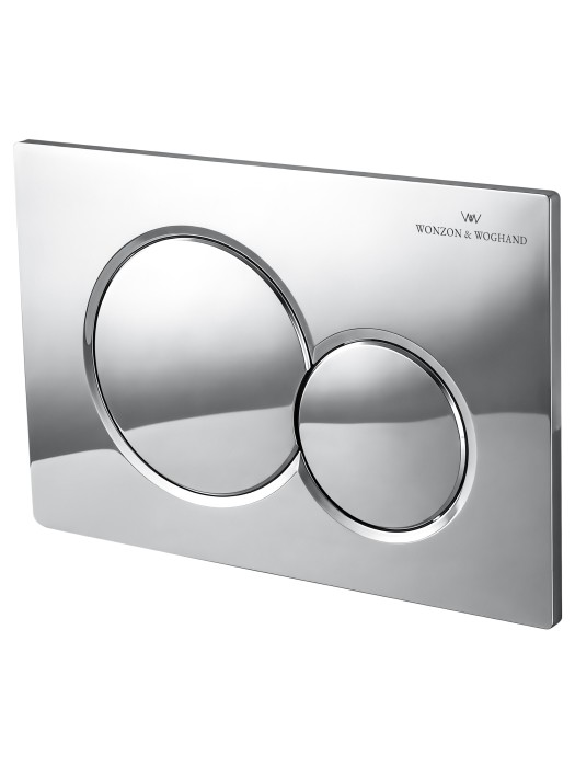 Кнопка смыва для инсталляции механическая, Wonzon & Woghand, WW-IB232-CR цвет: хром