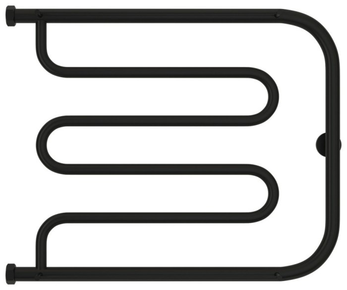 Сунержа Водяной полотенцесушитель 500x650, Лира, 31-4012-5065 цвет: матовый чёрный