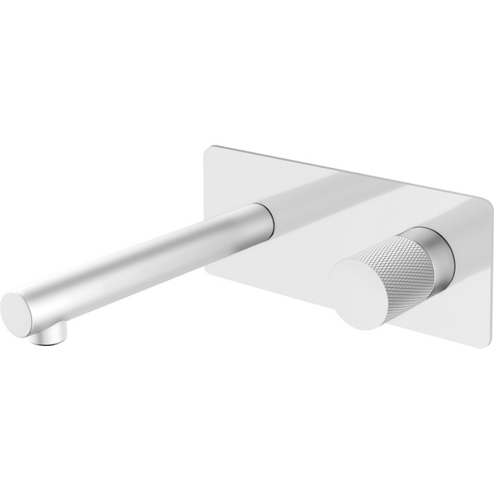 Смеситель для раковины, White touch chrome, Stick Boheme 125-WCR.2