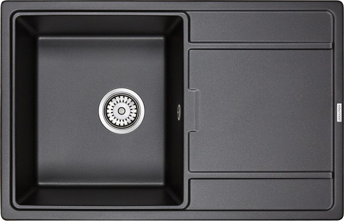 Мойка для кухни гранит 780х500 Paulmark FLUGEN 50-780, черный - PM217850-BL