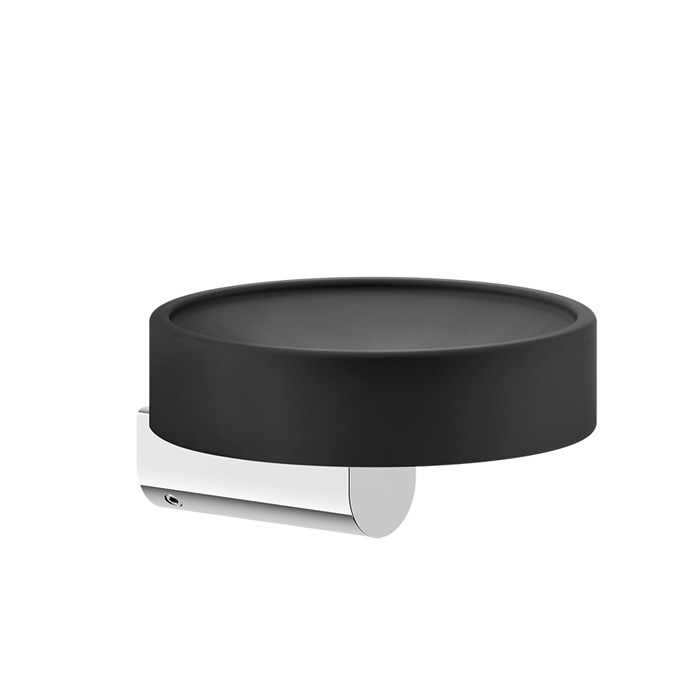 Мыльница, настенная, Gessi Rilievo, black xl арт. 59502#299