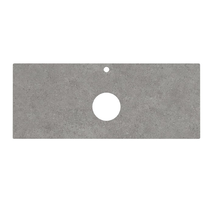 Столешница из керамогранита Фондамента 120см, Plaza Kerama Marazzi, серый - PL1.DL500920R\120