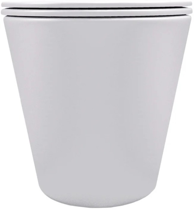 Унитаз подвесной Lotis Butler сиденье микролифт, цвет белый арт. L1005