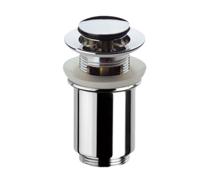 Донный клапан с переливом 1”1/4 хром глянцевый, Remer, 906CC114