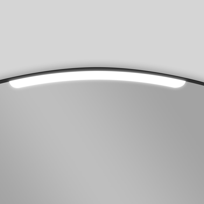 Зеркало 800х600 сенсорный выключатель с функцией диммера, алюминиевая рамка, Azario Alliance - AZ-Z-072ALM