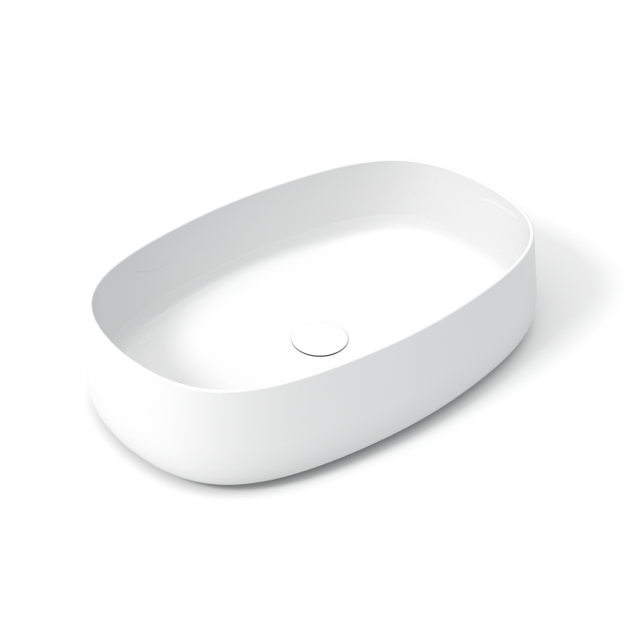 Накладная раковина 60x40x15 см, Olympia ceramica Wave, белый глянцевый арт. WAV42RE60001