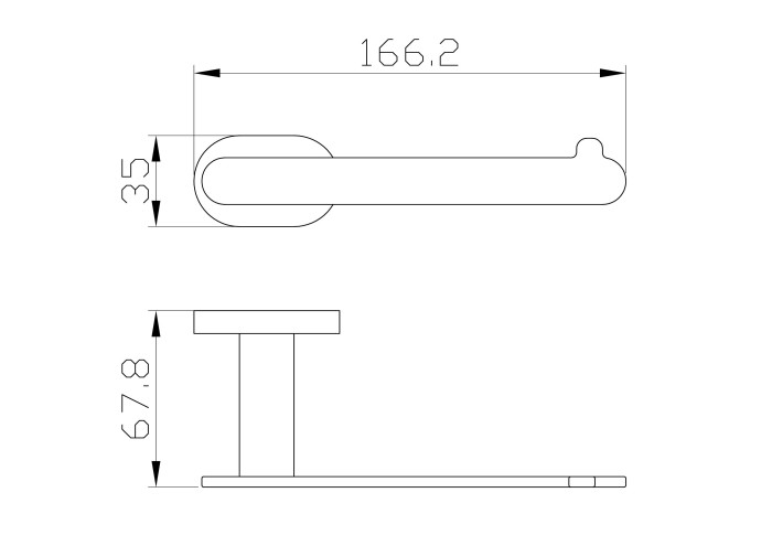 Держатель для туалетной бумаги без крышки, Wonzon & Woghand First, WW-8416-LG цвет: золото