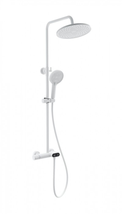 Душевая система с термостатом, Wonzon &amp; Woghand Muse, WW-B2091-A-MW цвет: белый