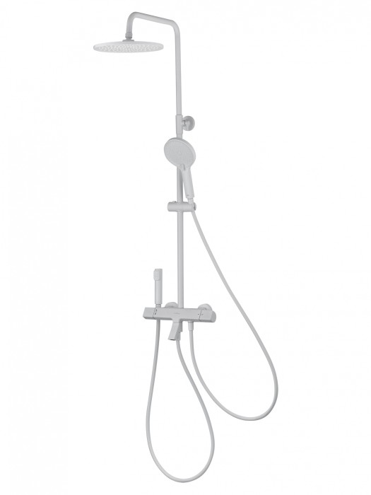 Душевая система с термостатом, Wonzon &amp; Woghand The one, WW-B3094-MW цвет: белый