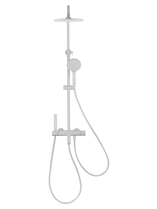 Душевая система с термостатом, Wonzon & Woghand The one, WW-B3094-MW цвет: белый