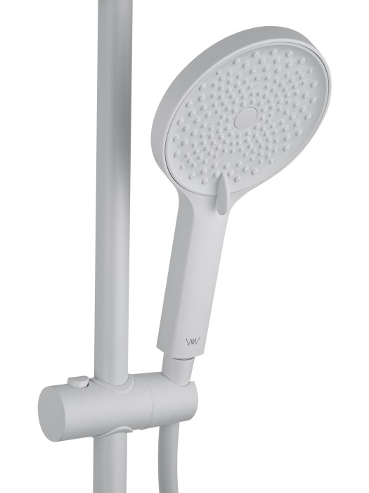 Душевая система с термостатом, Wonzon & Woghand The one, WW-B3094-MW цвет: белый