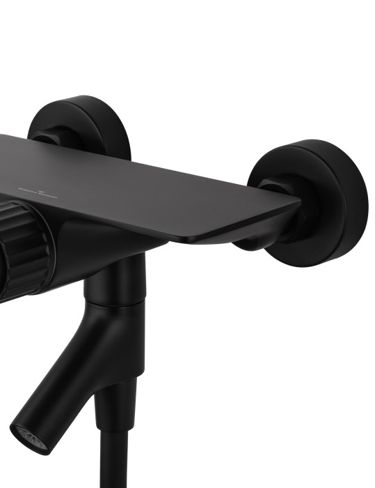 Смеситель для ванны с душем, Wonzon & Woghand Click, WW-FE05L221-MB цвет: черный