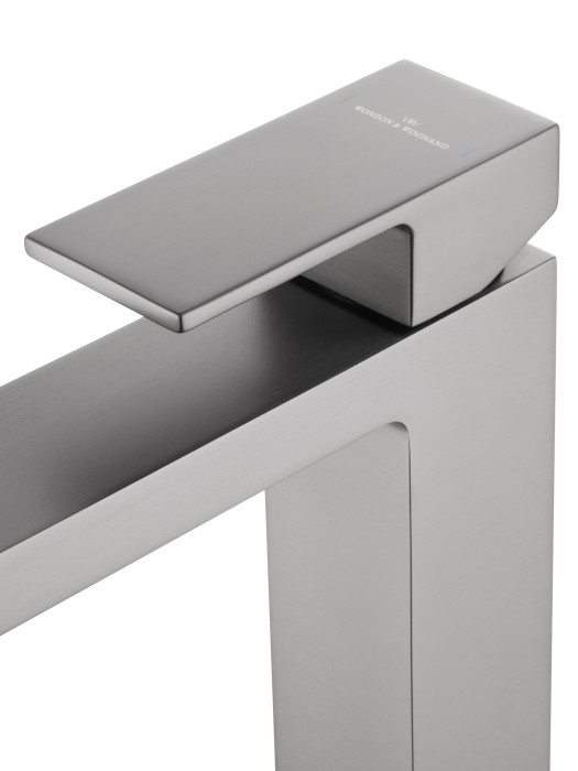 Смеситель для раковины высокий, Wonzon & Woghand Cube, WW-88239016-BGM цвет: графит