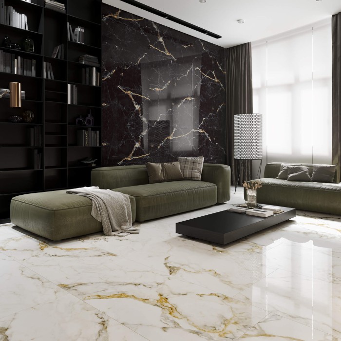 Керамогранит Czar Black 120x60 Marble Artcer арт. 000961