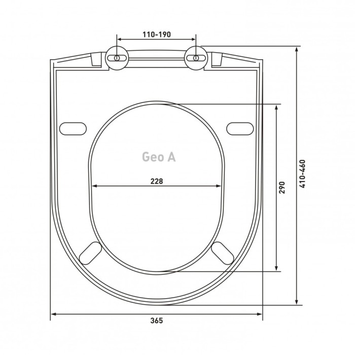 Сиденье для унитаза Berges Geo a  арт. 015101