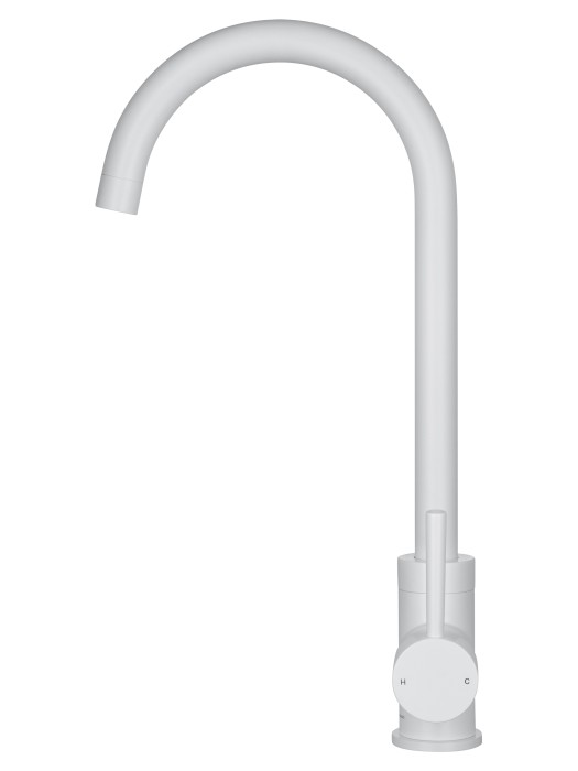 Смеситель для кухни, Wonzon & Woghand, WW-A21102-MW цвет: белый