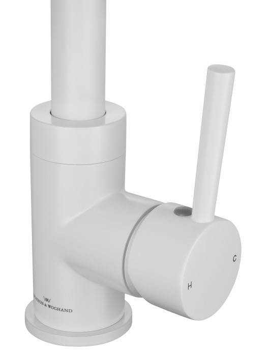 Смеситель для кухни, Wonzon & Woghand, WW-A21102-MW цвет: белый
