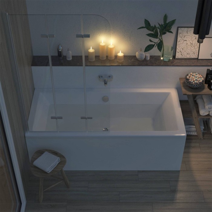 Ванна 180x80, акриловая, BERGES Tari арт. 050030