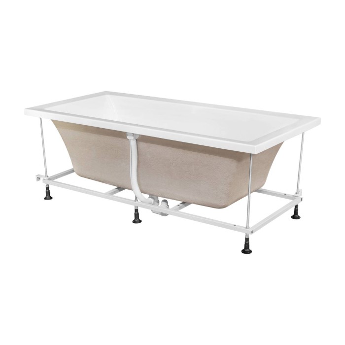 Ванна 180x80, акриловая, BERGES Tari арт. 050030