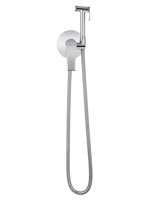 Смеситель с гигиеническим душем встраиваемый, Wonzon & Woghand Brilliant, WW-88829079-CR цвет: хром